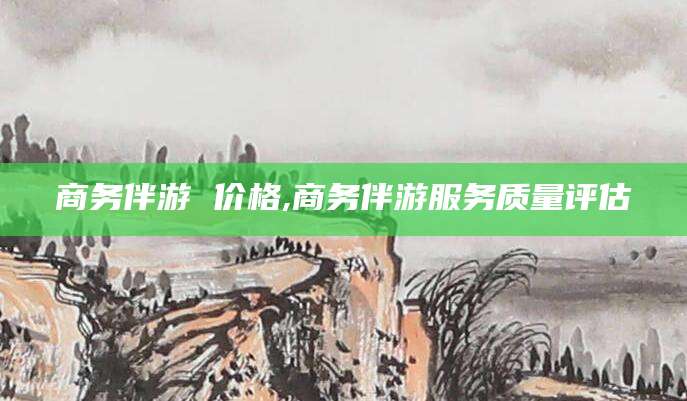 河北商务伴游 价格,商务伴游服务质量评估